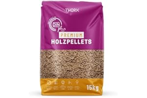 HAMANN MERCATUS GMBH Premium Holzpellets 15 kg CO?-neutral & umweltfreundlich
