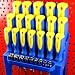 Produktbild AutoScheich® Schraubendreher Schraubenzieher Set Schlitz Kreuz Torx Steckschlüssel Satz Nüsse Werkstatt Lochwand Werkzeug
