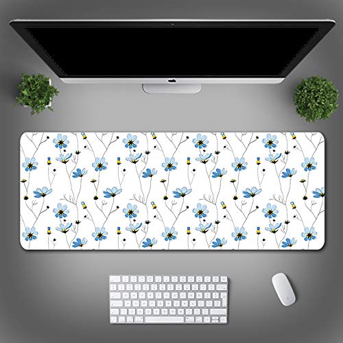 Preisvergleich Produktbild Sommergrünpflanze Mausunterlage große Mausunterlage Blumenknochenkind 900 * 400 * 5