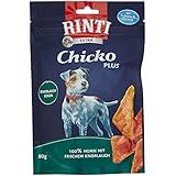 Rinti Hundesnacks Extra Chicko Knoblauch Ecken 80 g, 6er Pack (6 x 80 g)
