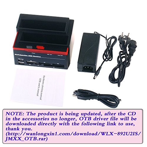 Wanlongxin Doppelte Dockingstation für SATA / IDE WLX-892U2IS - 3