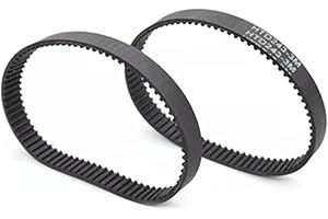 ACINRA Ctongrun-Cinghie distribuzione stampanti 3D Cinghia dentata HTD 3M C=186 189 192 195 198 201 204 207 210 213 Larghezza 6/9/10/12/15/20 mm, Resistente all'abrasione