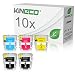 Produktbild 10 Kineco Tintenpatronen kompatibel zu HP 940XL 940 XL für HP OfficeJet Pro 8000 Series, OfficeJet Pro 8500A Plus Premium Premier Wireless Series - Schwarz je 69 ml, Color je 28 ml
