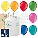 Produktbild Freelium go 410 - Helium & 55 Bunte Luftballons im Party Set inkl. 50x Ballonband …