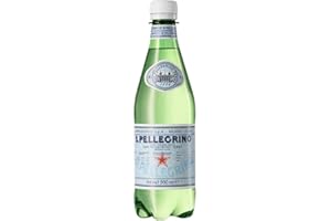 ‎SAN PELLEGRINO SanPellegrino Natürliches Mineralwasser, 24er Pack, 24 x 500 ml inc. 6.00€ EINWEG Pfand
