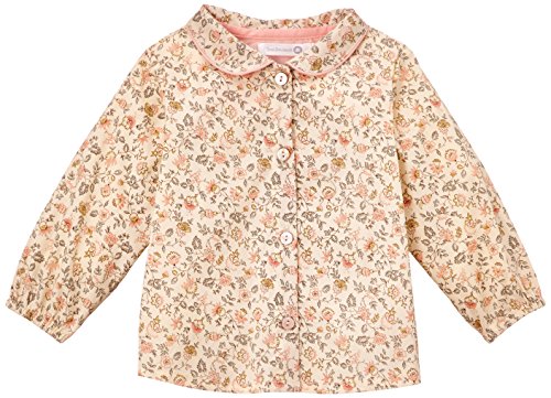 TroiZenfantS Baby Girls 0-24m MALIA Floral Shirt Shirt, Pink (Imprimé Fleurs Roses), 9-12 Months (Manufacturer Size: 12 Months)
