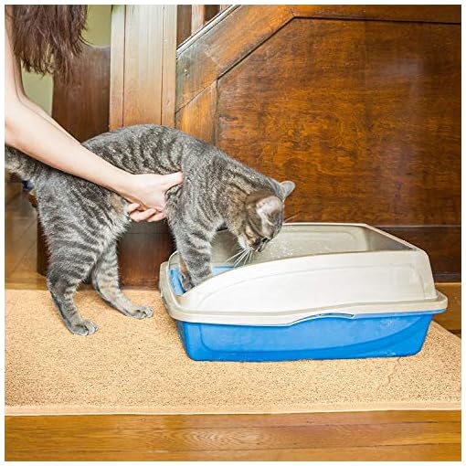 Premium Cat Litter Mat XL super size Best extra large Scatter ricambio tappetini Kitty