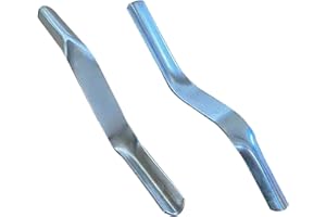 ONPERPOE 2 Pack Brick Jointer Tool 1/2 in x 5/8 in Double End Mortar Finishing Tool, Jointer Bricklaying Tools for Building Walls, Jointer for Builders and Brickies for Neat Brickwork During Pointing