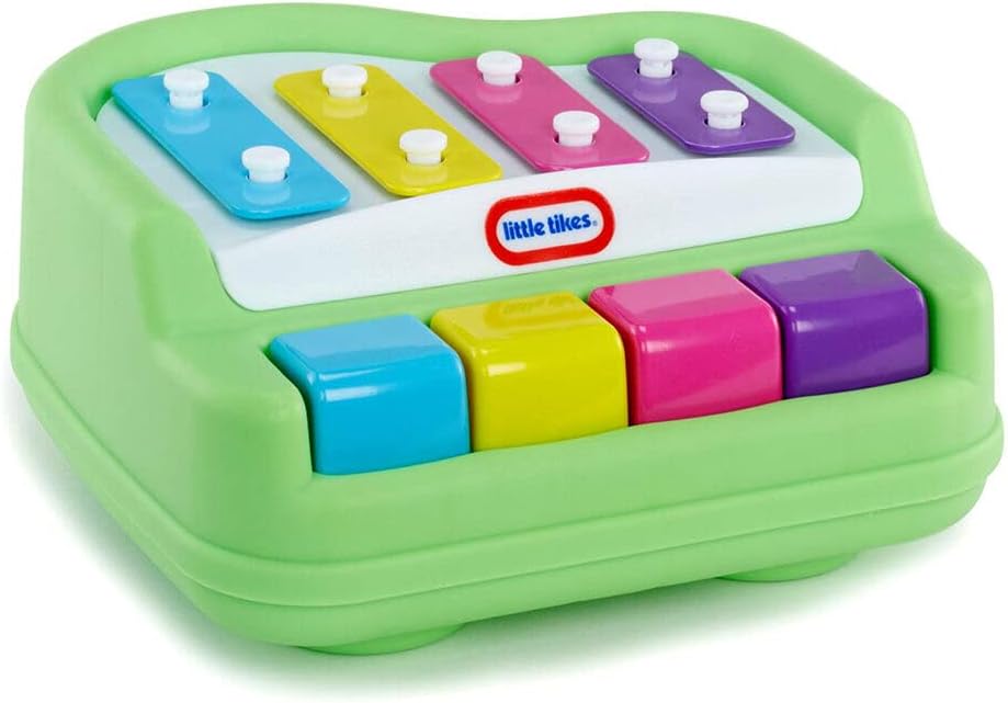 Little tikes Tap-A-Tune Piano-Teclas Fáciles de Presionar-Primer Instrumento Ideal-Promueve la Coordinación Manual-Visual y Las Habilidades Motoras Finas
