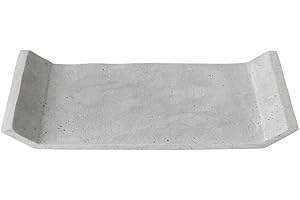 blomus Ciotola decorativa, grigio chiaro, altezza 2,5 cm, larghezza 30 cm, profondità 20 cm