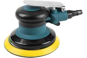 Vikye Druckluft Schleifer, Exzenterschleifer Pneumatisches Schleifwerkzeug Schnelle Schleifgeschwindigkeit zum Schleifen und Polieren für Kunststeine, Möbel, Holzprodukte, Metalle