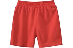 YCBMINGCAN Pantalones cortos de verano para niños pequeños, pantalones cortos de color sólido, ropa de exterior casual, ropa para niños, pantalones deportivos cortos para niño 128
