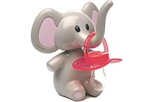 melii Elephant Pacifier Dummy Storage Holder for Babies