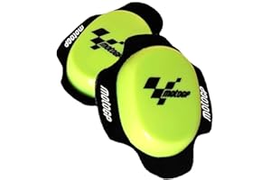 MOTOPARTS Knie-Schieberegler für Motorradfahrer, Schieberegler, Straßenschaltung Wettbewerb Sliders mit MotoGP Logo