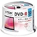 Produktbild TDK DVD-R für Daten 4,7 GB 1–16 x weiß Wide Inkjet bedruckbar 50 Pack Spindel dr47pwc50pue (Japan Import)
