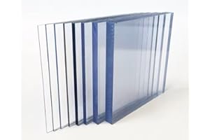 GENERIC Britshield® Polycarbonate Clear Plastic Acyrlic Sheet A1 A2 A3 A4 A5 A6 (2mm 3mm 4mm 5mm 6mm 8mm 10mm) (Thickness: 5mm, A1 (594x840) mm)