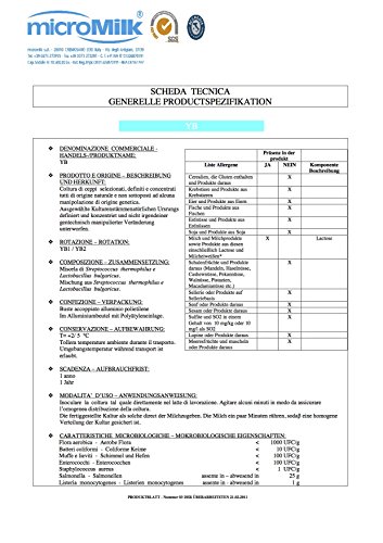 YB Joghurtkulturen 15g starkes Aroma, Joghurt selber machen, Joghurtkultur, Ferment - 2