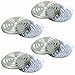 Produktbild SourceTon Mosquito Coil Halter, 4 Packungen Zinn Mückenschutz Sandelholz Räucherstäbchen Coil Brenner