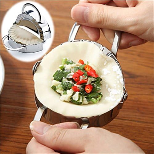 Dumpling maker home kitchen Stainless Steel Dumpling Maker Wraper Dough Cutter Dumpling Mould pastry tools