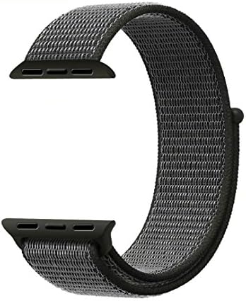 Bossy Apple Watch Strap 42mm,Woven Nylon Replacement Band with Velcro Closure Sport Loop Bracelet Wristband for iWatch Series 1, Series 2, Series 3, Nike+, Edition-Dark Olive