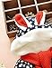 KKia Baby Girls Cute Rabbit Ears Hooded Polka Dot Print Winter Warm Coats Jackets Outerwear