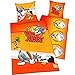 Produktbild TOM UND Jerry Umkehrbar Youth Collection Bettwäsche Kissenbezug 80 x 80 cm Bettbezug 135 x 200 cm 100% Baumwolle