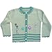 Powell Craft Rabbit Embroidered Cardigan. 100% Cotton 0-2 Years. (6-12 months)