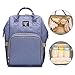 Produktbild Bonamana Multifunktions-Großraum-wasserdichte Baby-Windel-Rucksack-Beutel-Windel-Einkaufstasche-Spielraum-Rucksack-Windel-Beutel (Lila)