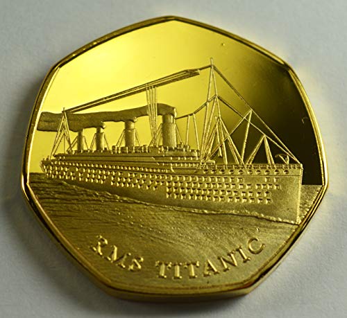 RMS Titanic, Album commemorativo per Monete in Oro 24 carati, Collezione da 50 Pence