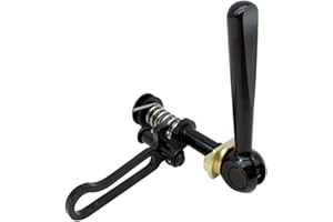 DSFSAEG Seat Post Clamp for Brompton Folding Bicycle, Titanium Alloy Bike Seat Clamp Post Folding Hook Clip Quick Release & Anti-erosion(Black)