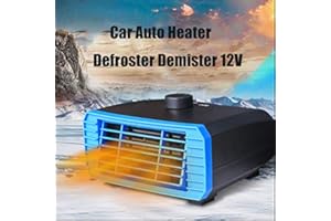 Chauffage de véhicule Riloer 12V - Ventilateur de refroidissement de dégivreur de chauffage de voiture - Convient aux types généraux de voitures - Purification de l'air - Chauffage rapide