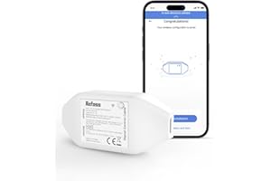 Refoss Ouvre-Porte de Garage Connecté WiFi, Télécommande de Porte Intelligent Compatible Alexa, Google Home, Contrôle à Distance et Commande Vocale Fonction