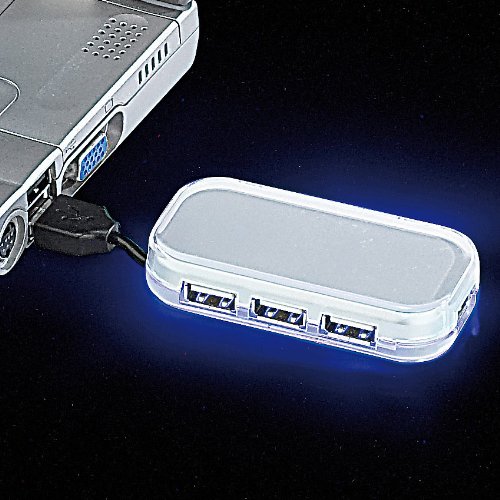 PEARL High-Speed USB-2.0-Hub mit 4 Ports - 4