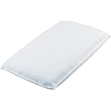 Poupy 810 Cuscino per Carrozzina Bambini, Antiacaro, 30 x 20 cm, Bianco