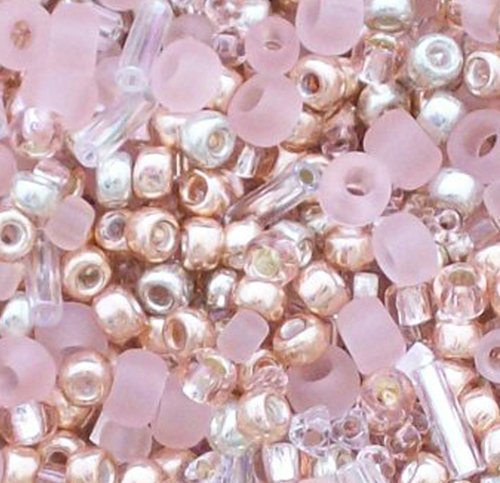 10 Grams TOHO Seed Beads Mix - Bara (Rose Pink) from Bead Workshop
