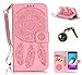 Produktbild PU Cuir Coque Strass Case Etui Coque étui de portefeuille protection Coque Case Cas Cuir Swag Pour Samsung Galaxy J3 J310 (2016) SM-J320F +Bouchons de poussière (5AK)
