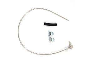 Carkio Tubo de calefacción de estacionamiento para depósito de combustible, transmisor, tubo de conexión y clips, apto para Webasto Eberspacher