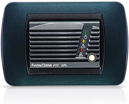 FANTINI COSMI P72 Leaks Detector LPG Recessed for Civil Environments, Semiconductor Sensor, 230 V, Anthracite