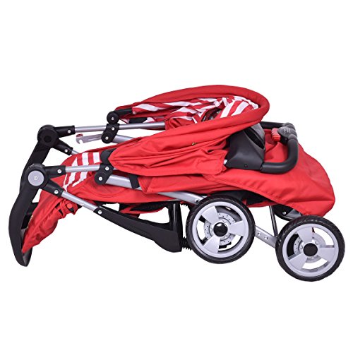 Safeplus Kinderwagen Buggy Sportwagen Reisebuggy Spazierwagen Kinderbuggy Babywagen klappbar Farbwahl - 5