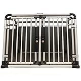 faltbare hundebox xl gebraucht Luxus Hundebox Rinderohr Luxus Hundebox - Alubox mit Doppeltür XL