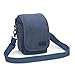 Price comparison product image Canvas Shoulder Waist Bridge/Compact System Camera Carry Case Bag For Canon PowerShot SX500IS G15 G16 G1X SX510HS SX50HS G1X MKII, SX400IS SX170IS XS700HS SX520HS G7X SX710HS SX530HS SX410IS SX420IS SX540HS G3X; Canon EOS M M3 M10 M5 M6(Blue)