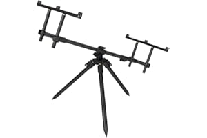 Fox EOS 2 & 3 Rod Tri-Pod - Rutenhalter, Rutenhalterung, Rutenauflage, Halterung für Angelruten, Dreibein