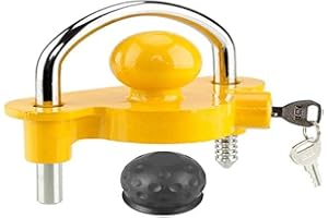 NC56 Lucchetto per rimorchio,Gancio di bloccaggio a Sfera antifurto,Lucchetto rimorchio Sicurezza,Antifurto per Gancio Traino,Rimorchi Caravan Gancio di Traino,Rimorchio Compatibile
