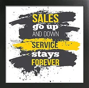 Paper Plane Design Motivational Funny Framed Poster for Wall, Office, Study Room (C)