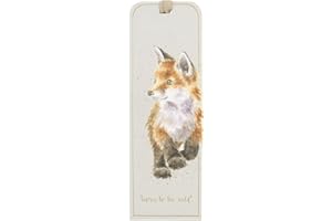 Wrendale Designs by Hannah Dale - Born to be Wild Wildlife Illustration Bookmark - 50mm x 150mm