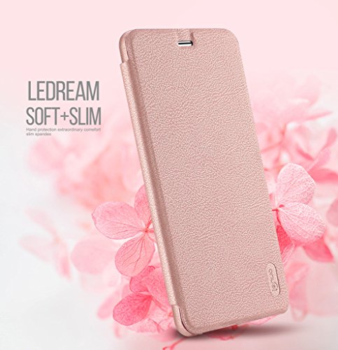 XiaoMi Mi Max 2 Funda - Protecci  n Completa Suave Cubierta Caja Cubierta del Tir  n con Ranura Tarjetas para XiaoMi Mi Max 2 - Pink