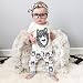 Zhuannian Unisex Baby Toddler Bowtie Bear T-Shirt and Trousers Set