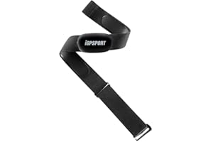 iGPSPORT HR40 Monitor de Ritmo cardíaco Bluetooth & Ant+ con Correa de Pecho para Correr, Ciclismo, Gimnasio y Compatible con