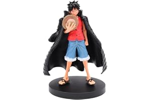FISAPBXC L-uffy Figuren, One P-iece Anime Figuren Model Actionfigur Ornamente PVC Doll Collectibles One Piece Cartoon Figuren Modell Doll Toy Modell für Kinder Geburtstags Geschenk (18cm)