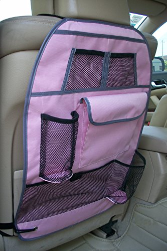 Rückenlehntasche Seven Bags Rosa Pink mit Befestigung Einfach das Spannband über den Sitz ziehen - 2